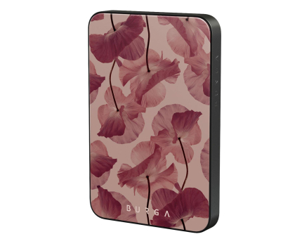 Powerbank Burga Tender Kiss Gunmetal Magnetic Power Bank 5000